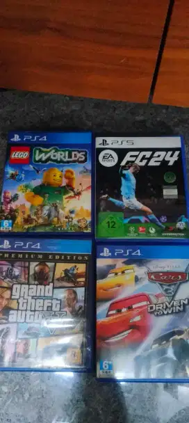 BD games playstation PS 4 PS 5