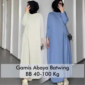 Gamis Abaya Batwing BB 40-100 Kg