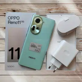 OPPO RENO11 5G RAM (8/256) GREEN SECOND LIKE NEW