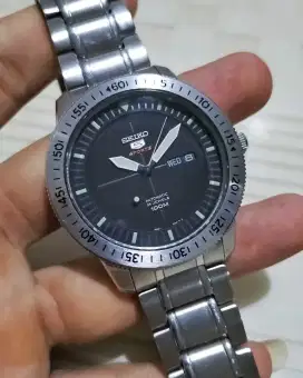 Seiko 5 Sports big size mulus komplit