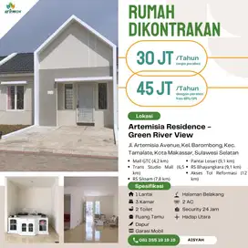 Jual/Sewa/Over Kredit Cepat Rumah 3BR Green River View Barombong