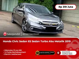 [ WARRANTY ] Honda Civic Sedan ES Sedan Turbo Abu Metalik 2019/2020