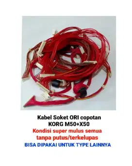 Kabel soket ORI copotan KORG M50 & X50 bs utk type lain