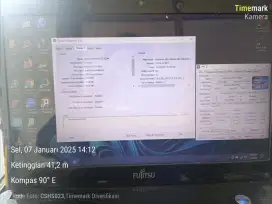 Laptop Gaming Fujitsu Core i7 dual VGA Nvidia intel dual Storage Joss
