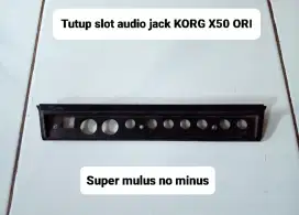 Tutup slot audio keyboard Korg X50 Ori copotan murah