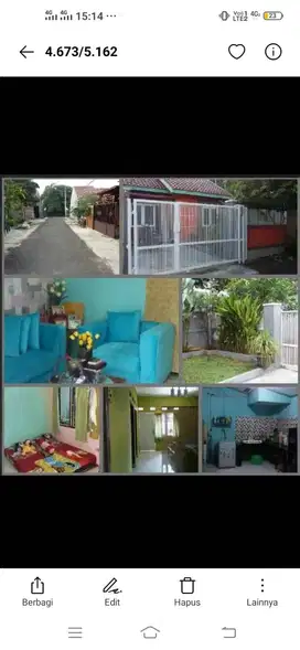 Disewakan / Dijual Rumah Modern Nyaman Asri dan Private