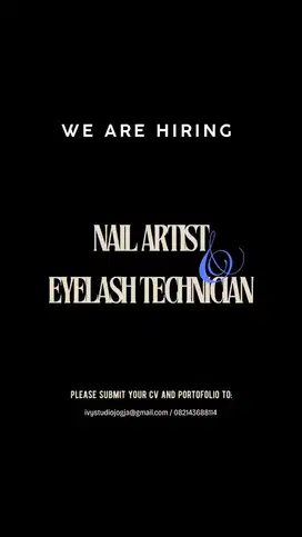 Eyelash Technician & Nail Artist