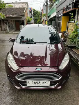 FORD FIESTA 2012 AT TYPE TREND UPGRADE ECOBOOST - BURGUNDY