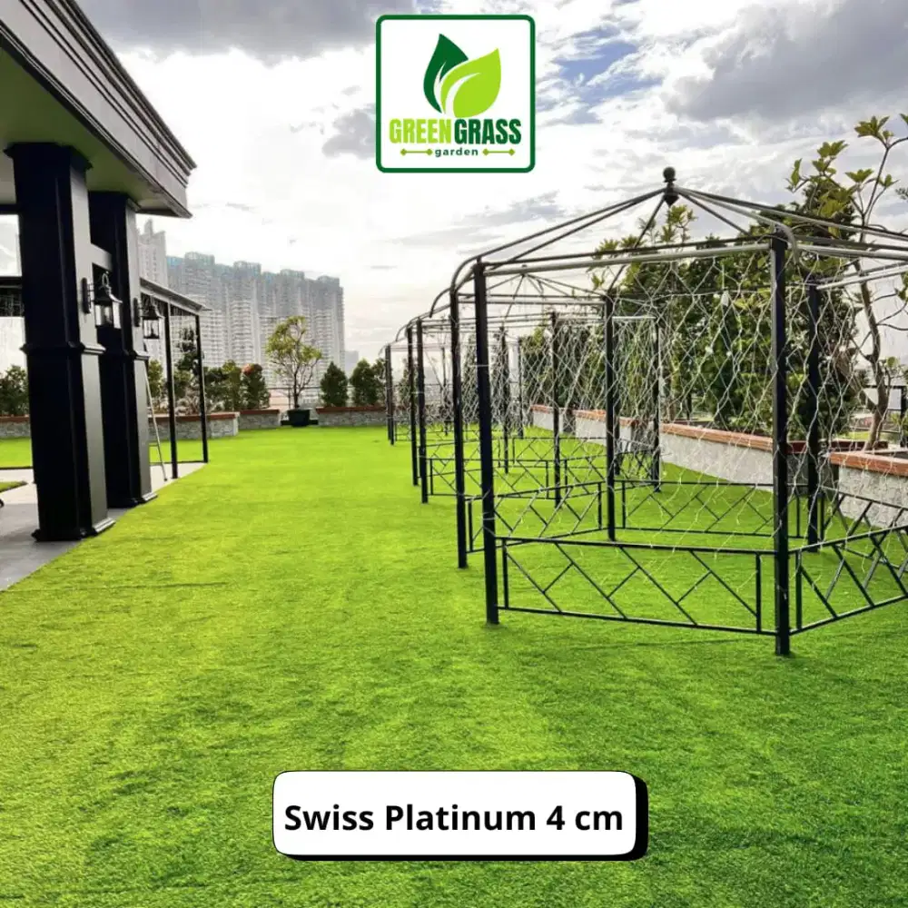 Rumput sintetis untuk outdoor dan indoor