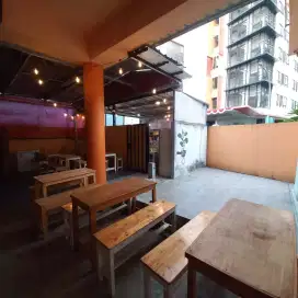 Meja makan  Kursi kayu resto