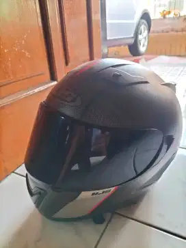 Helm NJS fullface shadow karbon malang suhat