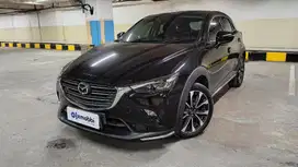 Pajak Panjang TDP 14JT Mazda CX3 1.5 Sport Bensin-AT 2021 Hitam