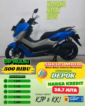 YAMAHA NMAX TAHUN 2019 CASH CREDIT TUKER TAMBAH FREE ONKIR MINAT WA