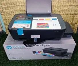 Jual Printer HP InkTank 115 kondisi PERFECT no Minus