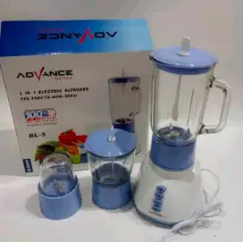 Blender Advance BL-5 3 in 1 warna Biru