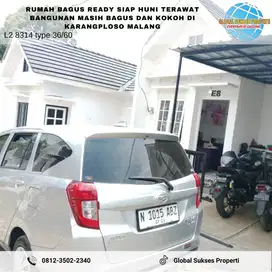 Rumah ready masih kokoh bagus 200 Jutaan Malang