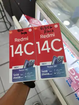 NEW REDMI 14C 8 256 GARANSI RESMI