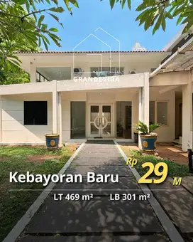 DIJUAL CEPAT RUMAH HOOK KEBAYORAN BARU 5 menit ke lapangan tembak sena