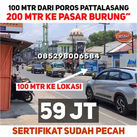 KAPLING 100 MTR DARI JLN POROS, SERTIFIKAT SUDAH PECAH SISA BALIK NAMA