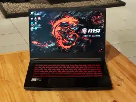 Msi GF63 Thin 10SDR/Intel Core i7 10Th/VGA GTX 1660/RAM 16GB/SSD 512GB