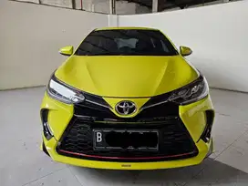 KM LOW 30 RIBUAN Toyota Yaris S TRD At 2020 Kuning Plat Genap