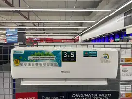 Hisense AC 1/2Pk AN05CDG promo Awal Tahun 0Dp Kredit