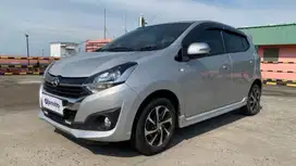 Pajak Panjang - Daihatsu Ayla 1.2 R Bensin-AT 2019 Silver (BIH)