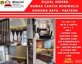 Dijual rumah cantik minimalis modern di Gunung Batu