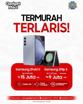 Samsung ZFold 5 12/256 Banting Harga / Toko Gadgetmart Sampit