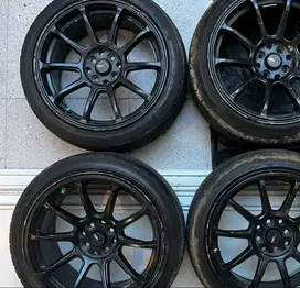 VELG HSR R17, BAN GT RADIAL 205/45 R17 88V XL