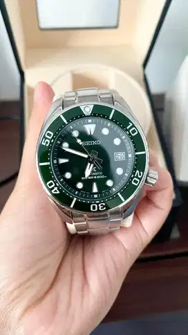 Seiko Prospex SPB103J1 Sumo Hulk Green Dial Stainless Steel Strap