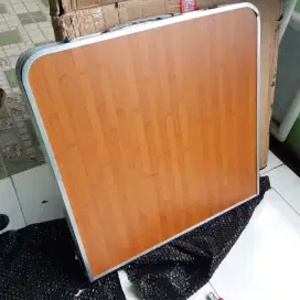 Meja lipat aluminium jualan