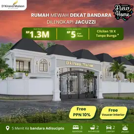 Jual Rumah Mewah dengan Desain Modern di Jogja, Tersedia