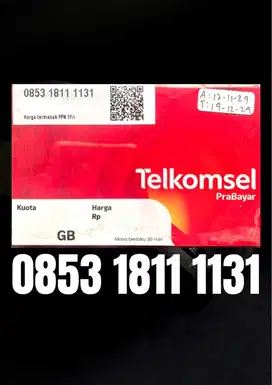 Nomor Cantik Telkomsel Rapi