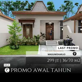 Rumah Klasik Modern di Bawah 300 Jt, Dekat Gerbang Tol Prambanan