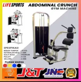 Alat Fitness Gym Abdominal Crunch Machine