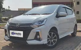 PAJAK PANJANG TDP 6,JT Daihatsu Ayla 1.2 R Deluxe Bensin-AT Putih 2017