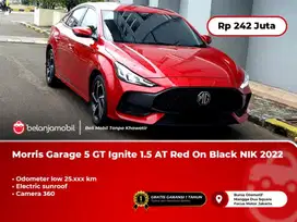 [ LOW KM ] MG Morris Garage 5 GT 5GT Ignite 1.5 AT MERAH 2022/2023