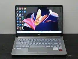 Laptop hp 14s-dk1xxx prosesor AMD Athlon silver/Ram 4GB/SSD 512GB