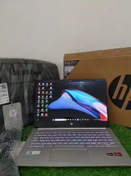 Laptop HP 14s Ryzen 5 Ram 16gb 512Gb NVME SSD GARANSI