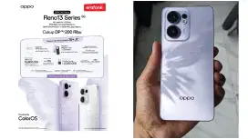 Handphone Oppo Reno 13 Series cicilan atau cash