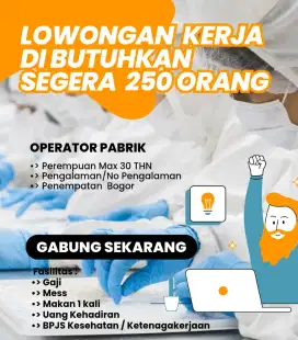 Lowongan pekerjaan Terbaru