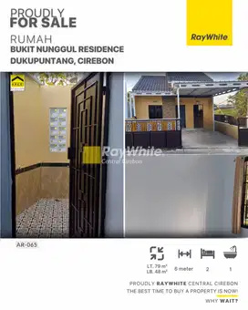 Dijual Rumah di Bukit Nunggul Residence, Dukupuntang, Cirebon