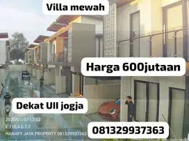 villa mewah harga 600 jutaan dekat kampus