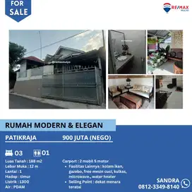 Dijual Rumah Modern Dan Elegan