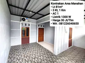 Kontrakan Area Manahan, Dekat Pusat Kota, dan Fasilitas Public