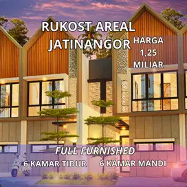 Rumah Kost 2 Lantai Full Furnished Dekat Kampus Jatinangor