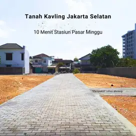 DIJUAL TANAH KAVLING CLUSTER DI JATI PADANG PASAR MINGGU JAKSEL