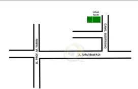 D jual tanah siap bngun d jl urai bawadi msk gg,lokasi strategis&rame