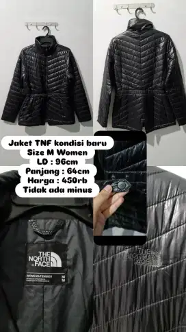 Jaket TNF wanita warna hitam